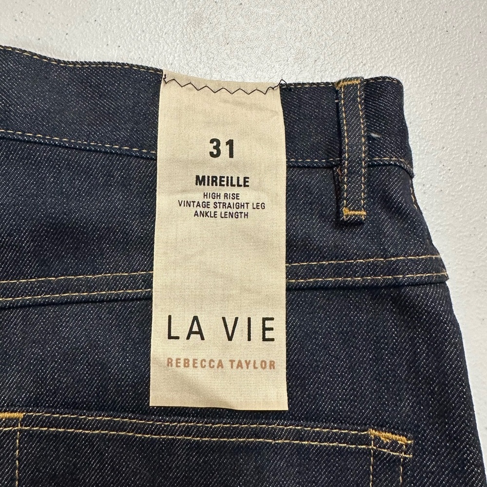 NWT Rebecca Taylor La Vie High Rise Jeans
Size 31 inseam 32”
B319